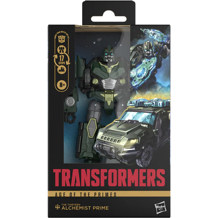 TRANSFORMERS AGE OF THE PRIMES DELUXE CLASS - THE THIRTEEN ALCHEMIST PRIME FIGURE