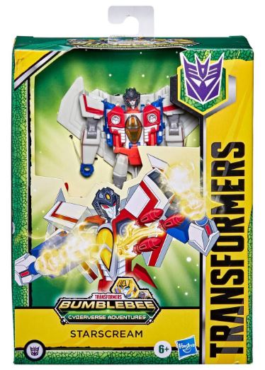 TRANSFORMERS CYBERVERSE ADVENTURES DELUXE FIGURE -  STARSCREAM