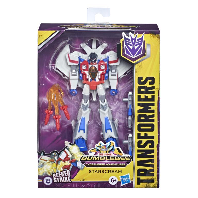 TRANSFORMERS CYBERVERSE DELUXE STARSCREAM