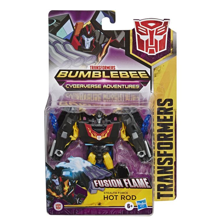 TRANSFORMERS CYBERVERSE STEALTH FORCE HOT ROD