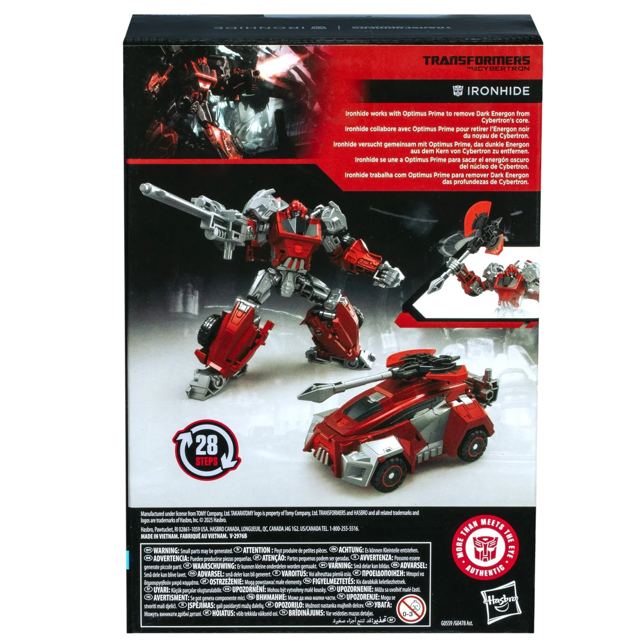 TRANSFORMERS STUDIO SERIES - VOYAGER CLASS IRONHIDE - Image 4