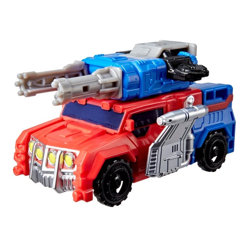 TRANSFORMERS CYBERWORLD ARMOURED CYBER CHANGERS - OPTIMUS PRIME - Image 5