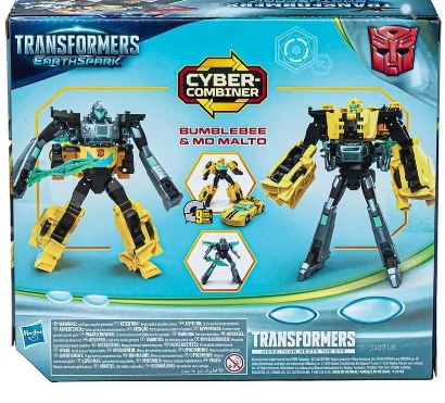 TRANSFORMERS EARTHSPARK - BUMBLEBEE AND MO MALTO CYBER COMBINER - Image 3