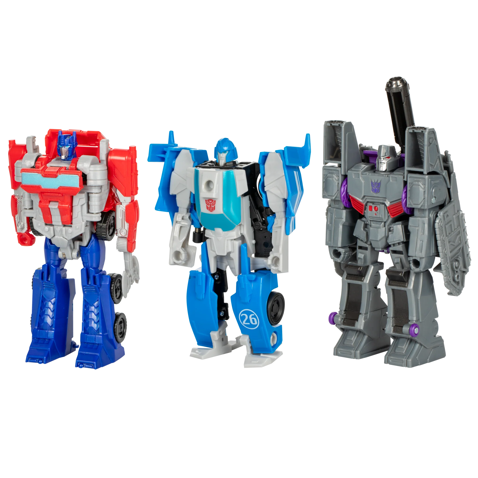 TRANSFORMERS ONE IACON RACING FIGURE 3 PACK - MEGATRON, OPTIMUS PRIME, MIRAGE - Image 2