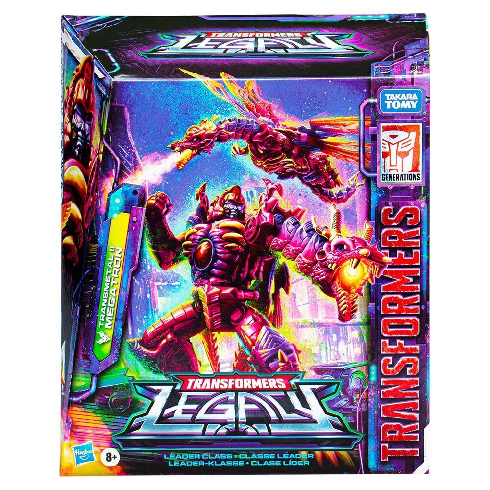 TRANSFORMERS GENERATIONS LEGACY LEADER CLASS TRANSMETAL II MEGATRON - Image 2