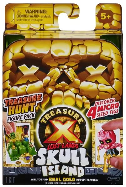 TREASURE X LOST LANDS - SKULL ISLAND - TREASURE HUNT FIGURE