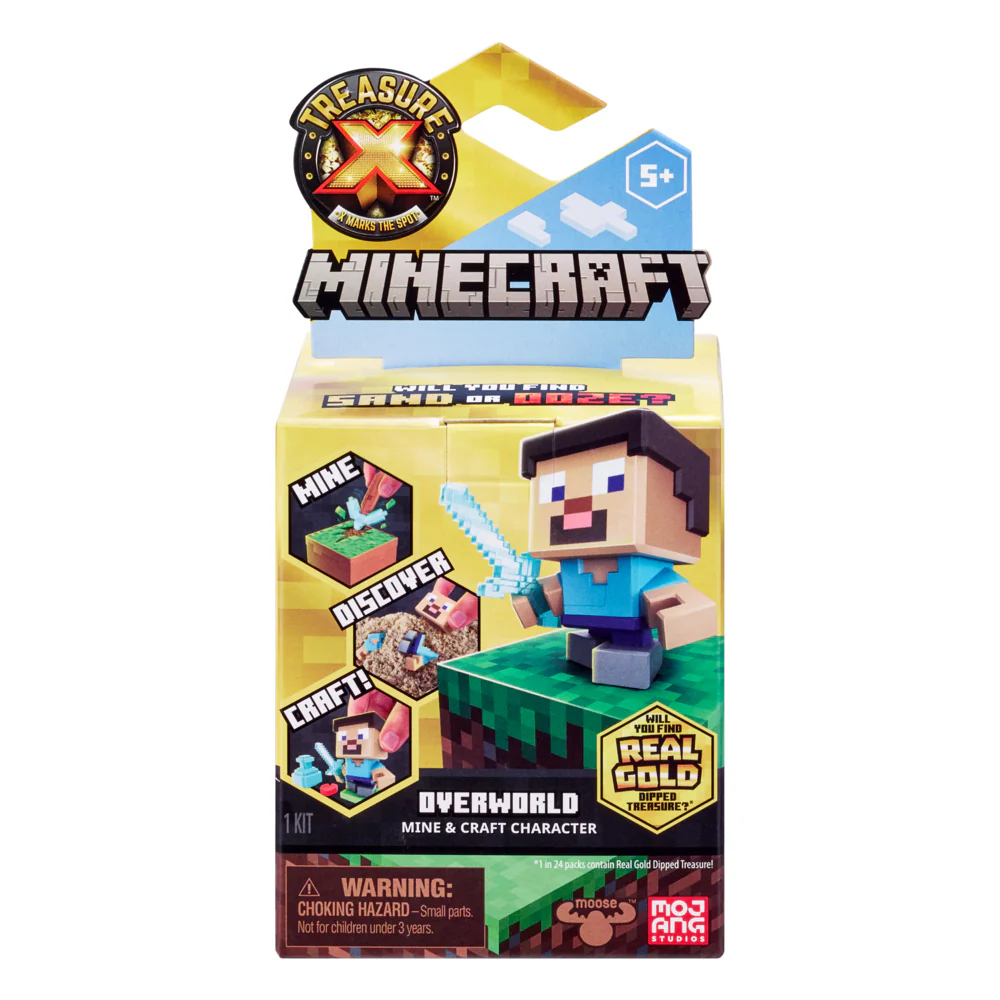 TREASURE X MINECRAFT OVERWORLD