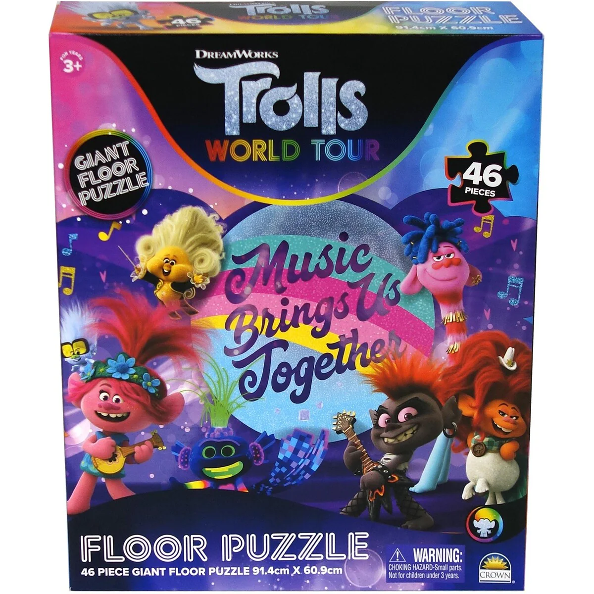 TROLLS 2 FLOOR PUZZLE