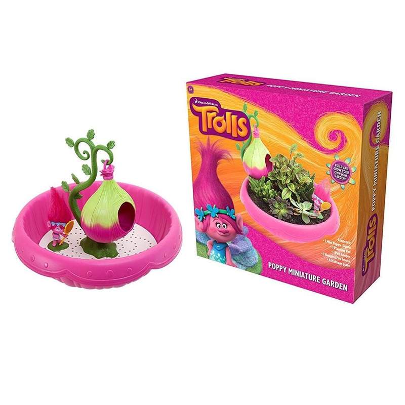 TROLLS MINIATURE GARDEN PLAYSET