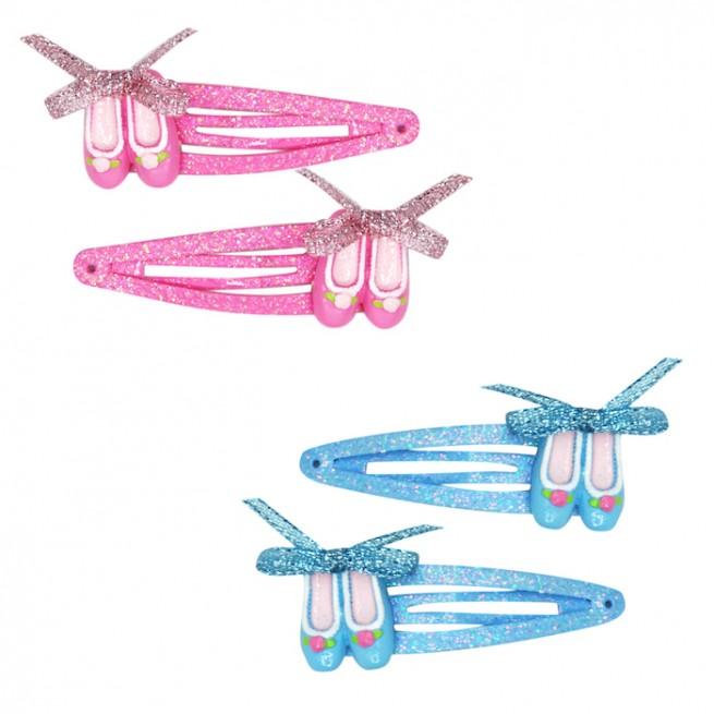TUTU CUTE BALLET SHOE HAIRCLIPS