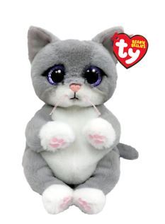 TY - BEANIE BELLIES - MORGAN - GREY CAT