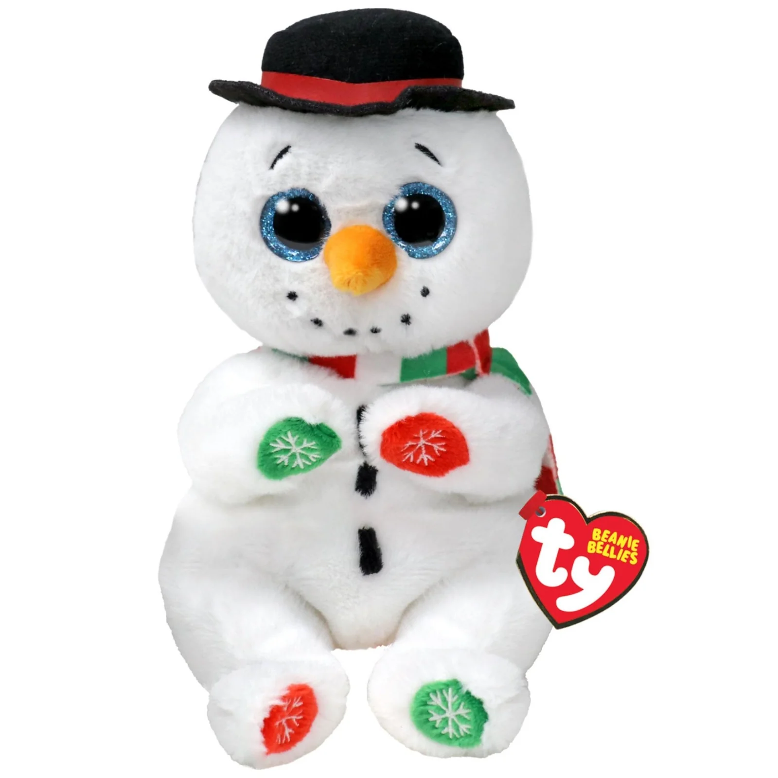 TY BEANIE BOO - CHRISTMAS - WEATHERBY - SNOWMAN REGULAR