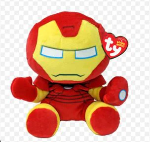 TY BEANIE BOO - MARVEL - IRON MAN REGULAR