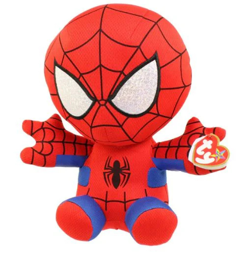 TY BEANIE BUDDY - MARVEL - SPIDERMAN MEDIUM