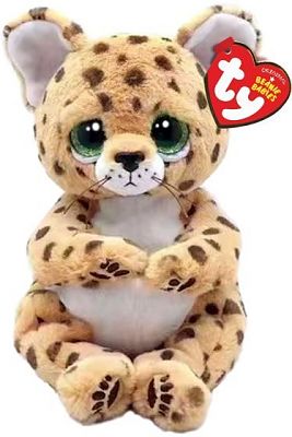 TY - BEANIE BELLIES - LLOYD - TAN LEOPARD