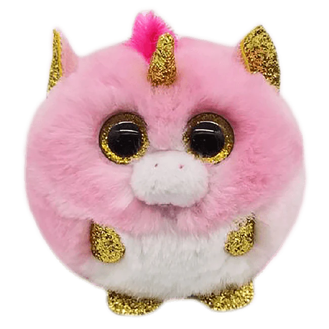 TY BEANIE BALLS - FANTASIA - PINK UNICORN