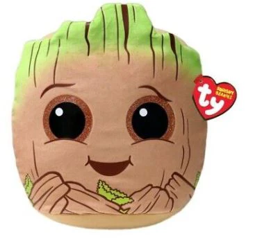 TY SQUISHY BEANIES - MARVEL GROOT 35CM PLUSH