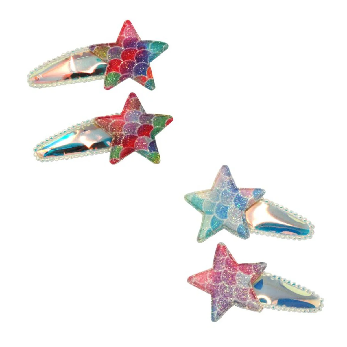 PINK POPPY UNDER THE SEA STARFISH SNAPCLIPS