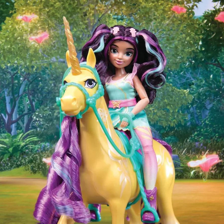 UNICORN ACADEMY UNICORN LEAF FASHION DOLL - Image 2