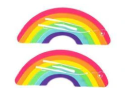 UNICORN FUN SHAPES HAIRCLIPS