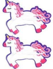 UNICORN FUN SHAPES HAIRCLIPS - Image 2
