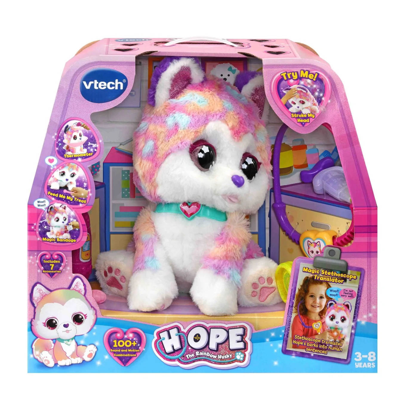 VTECH - HOPE THE RAINBOW HUSKY