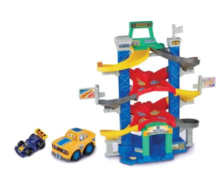 VTECH TOOT TOOT DRIVERS CRISS CROSS RACEWAY - Image 2
