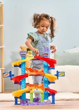 VTECH TOOT TOOT DRIVERS CRISS CROSS RACEWAY - Image 3
