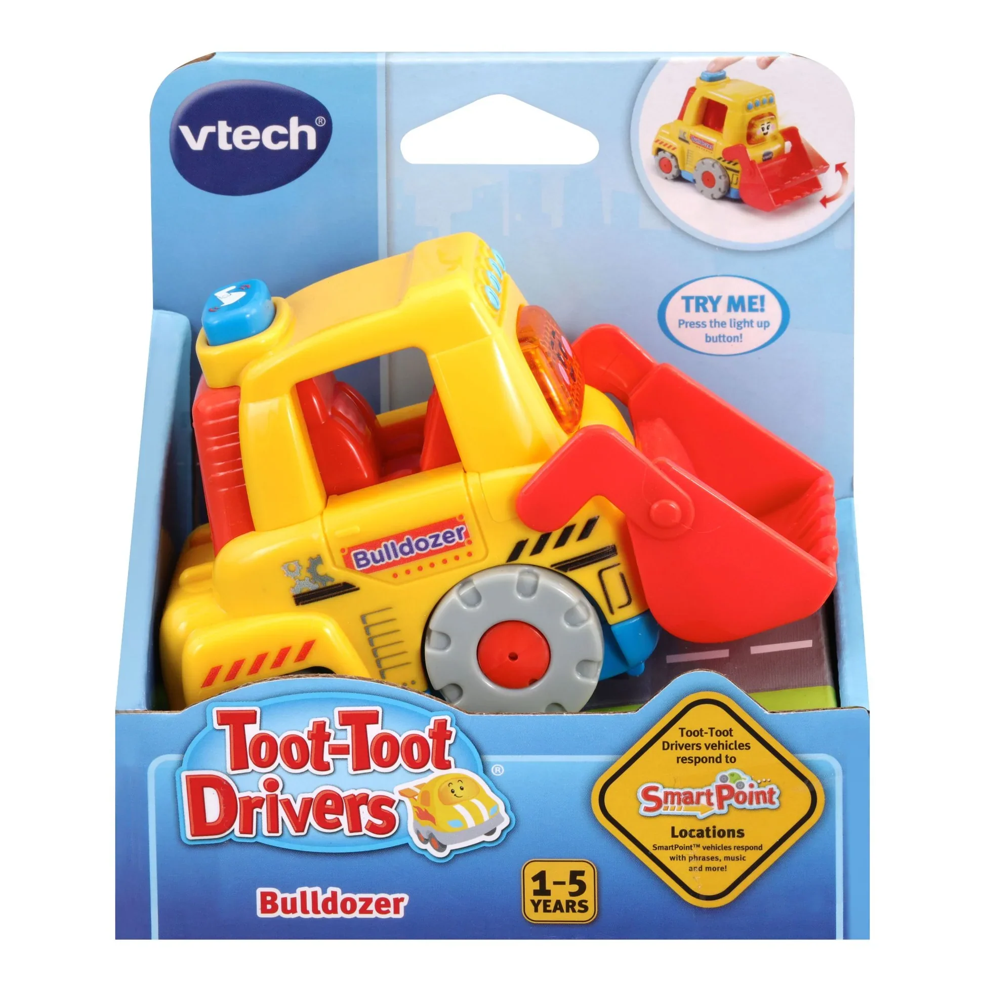 VTECH TOOT TOOT DRIVERS VEHICLE ASSORTMENT - BULLDOZER