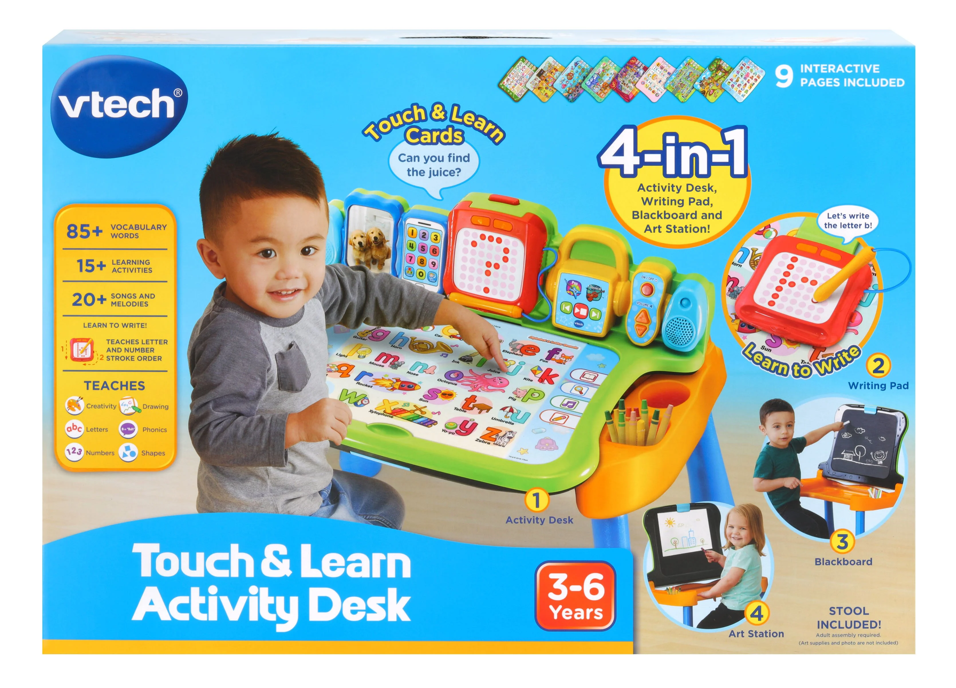VTECH TOUCH & LEARN ACTIVITY DESK - Image 2