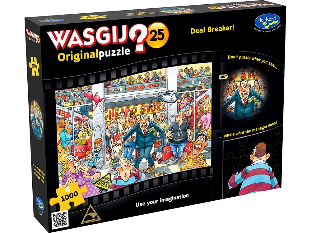 WASGIJ ORIGINAL 25 DEAL BREAKER 1000 PC PUZZLE