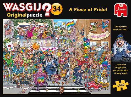 WASGIJ ORIGINAL 34 A PIECE OF PRIDE 1000 PC PUZZLE
