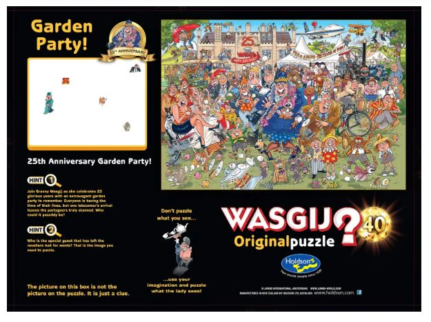 WASGIJ ORIGINAL 40 - GARDEN PARTY - Image 2