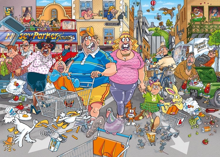 WASGIJ ORIGINAL 46 - MIDDLE AISLE MADNESS - Image 2