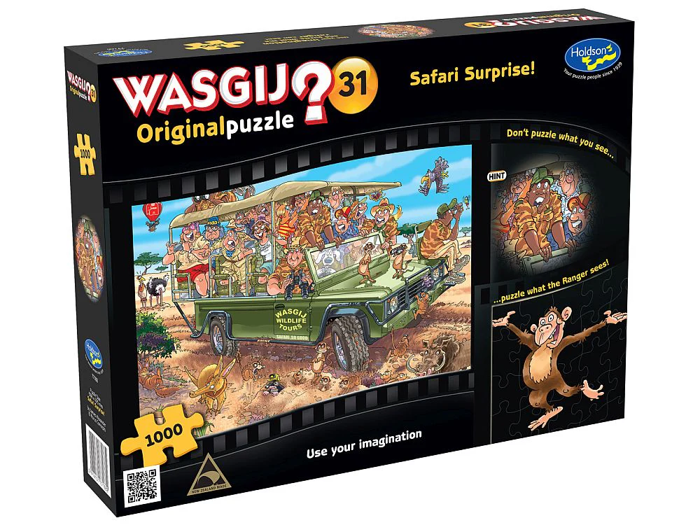 WASGIJ ORIGINAL 31 SAFARI 1000 PC PUZZLE