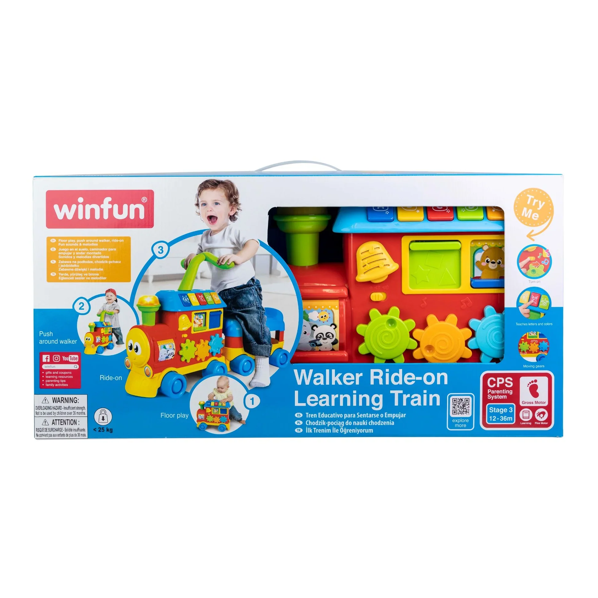 WINFUN WALKER RIDE ON TRAIN - Image 3