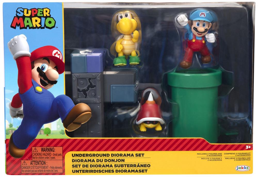 WORLD OF NINTENDO 2.5 SUPER MARIO UNDERGROUND DIORAMA
