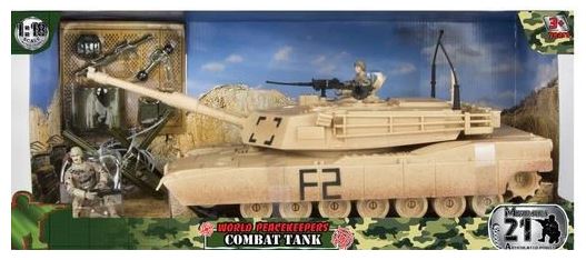WORLD PEACEKEEPERS 1:18 COMBAT TANK