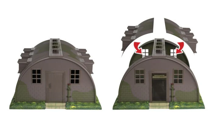 WORLD PEACEKEEPERS MILITARY BASE PLAYSET 102 PIECES - Image 2