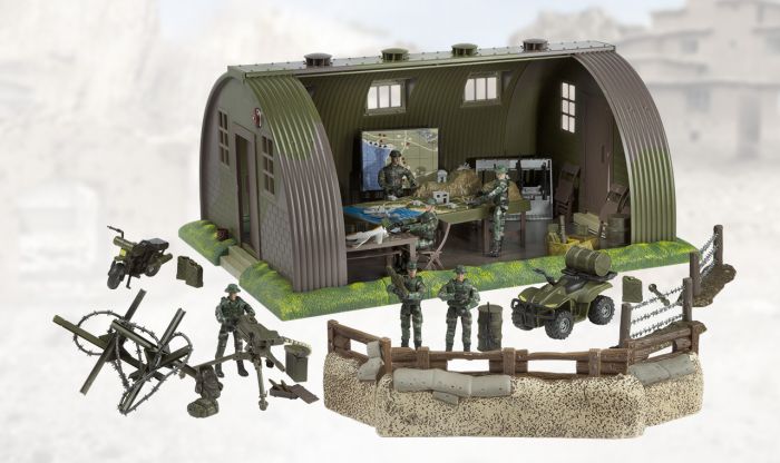 WORLD PEACEKEEPERS MILITARY BASE PLAYSET 102 PIECES - Image 4