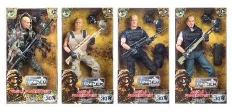 WORLD PEACEKEEPERS SNIPER SET WITH RIFLE