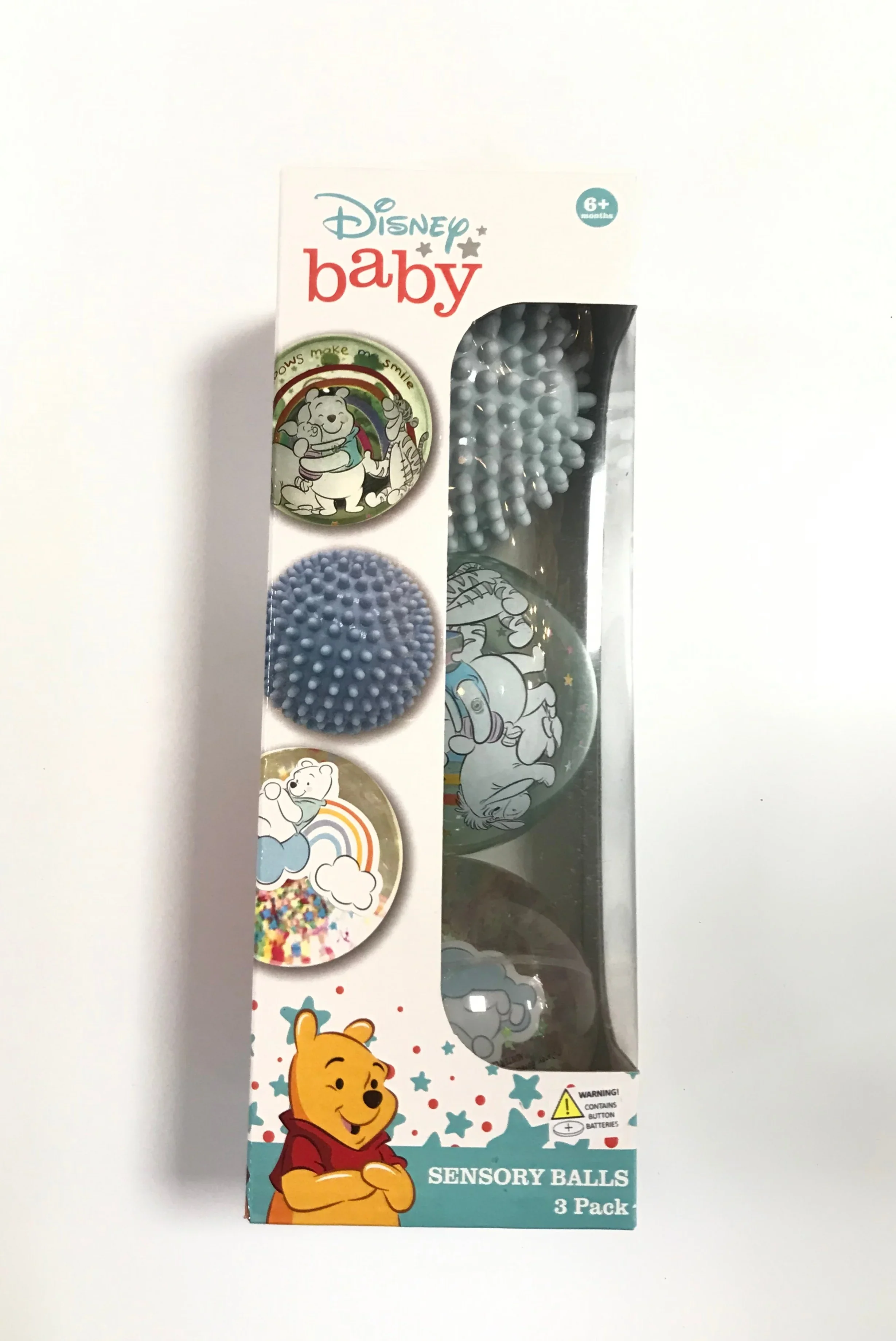 DISNEY BABY WINNE THE POOH 3 PACK SENSORY TOYS