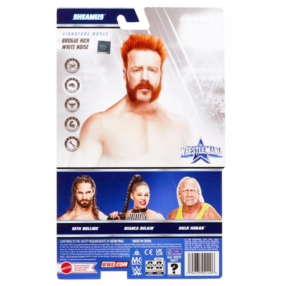 WWE BASIC FIGURE ASSORTED - SHEAMUS - Image 3