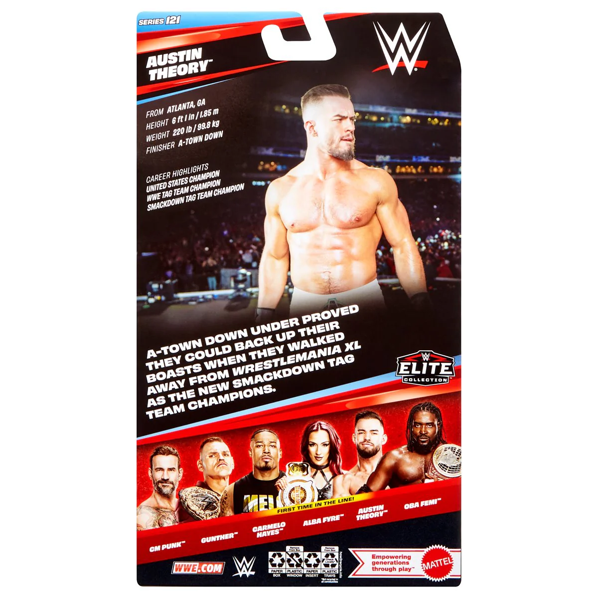 WWE ELITE COLLECTION SERIES 121 - AUSTIN THEORY - Image 2