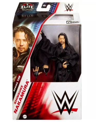 WWE ELITE COLLECTION SHINSUKE NAKAMURA #109 ACTION FIGURE