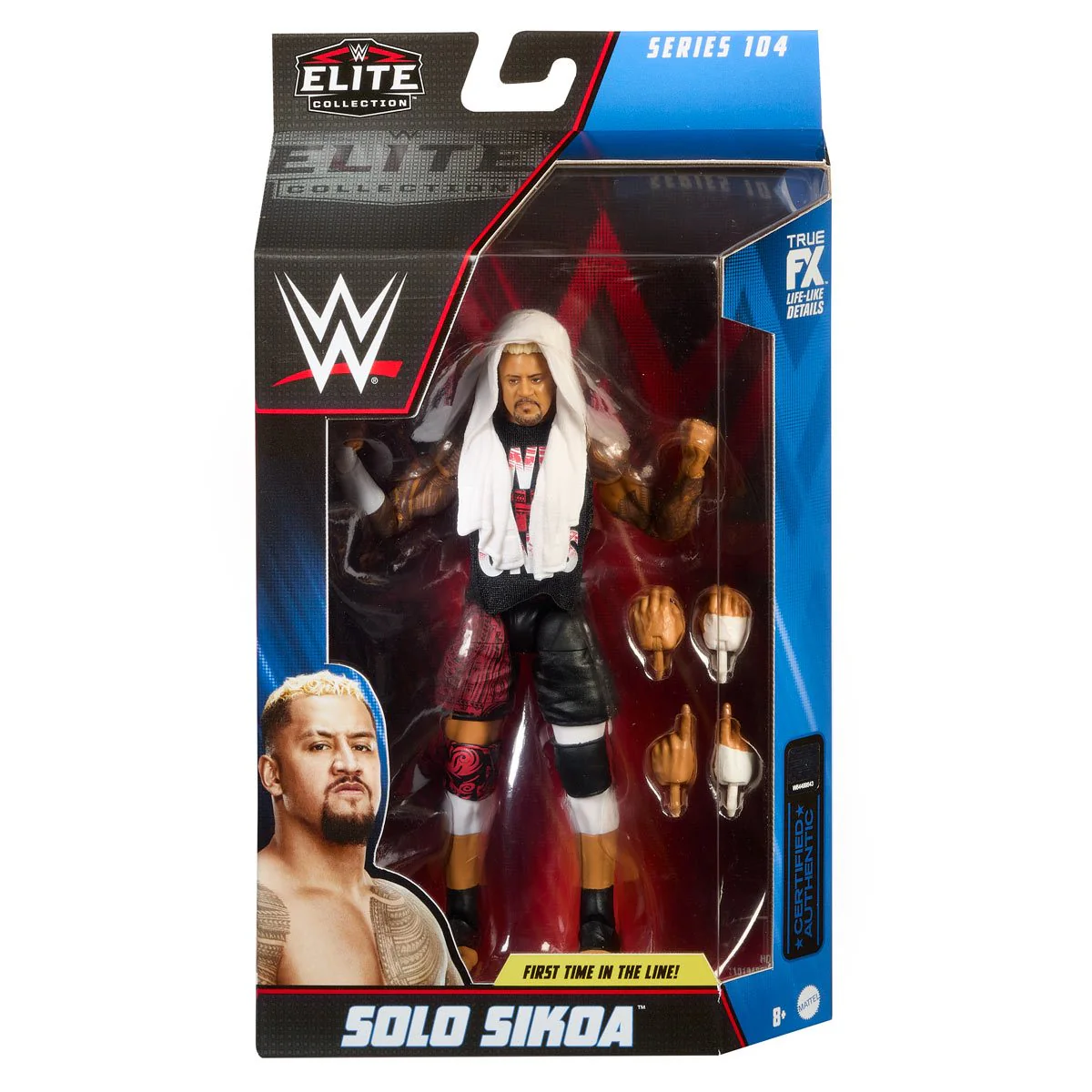 WWE ELITE FIGURE - SERIES 104 - SOLO SIKOA