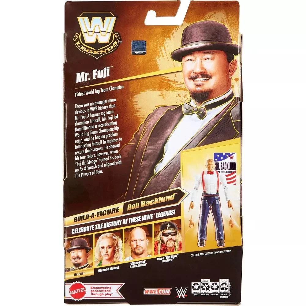 WWE ELITE LEGENDS SERIES 30 - MR FUJI - Image 3