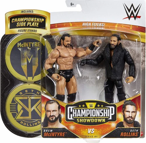 WWE FIGURE 2-PACK McINTYRE VS ROLLINS