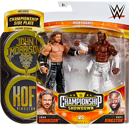 WWE FIGURE 2-PACK MORRISON VS KINGSTON