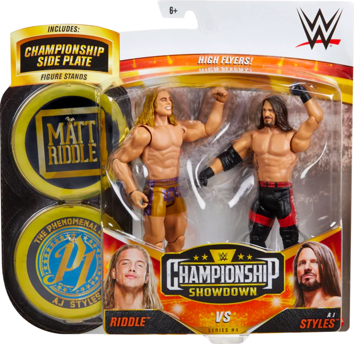 WWE FIGURE 2-PACK RIDDLE VS STYLES
